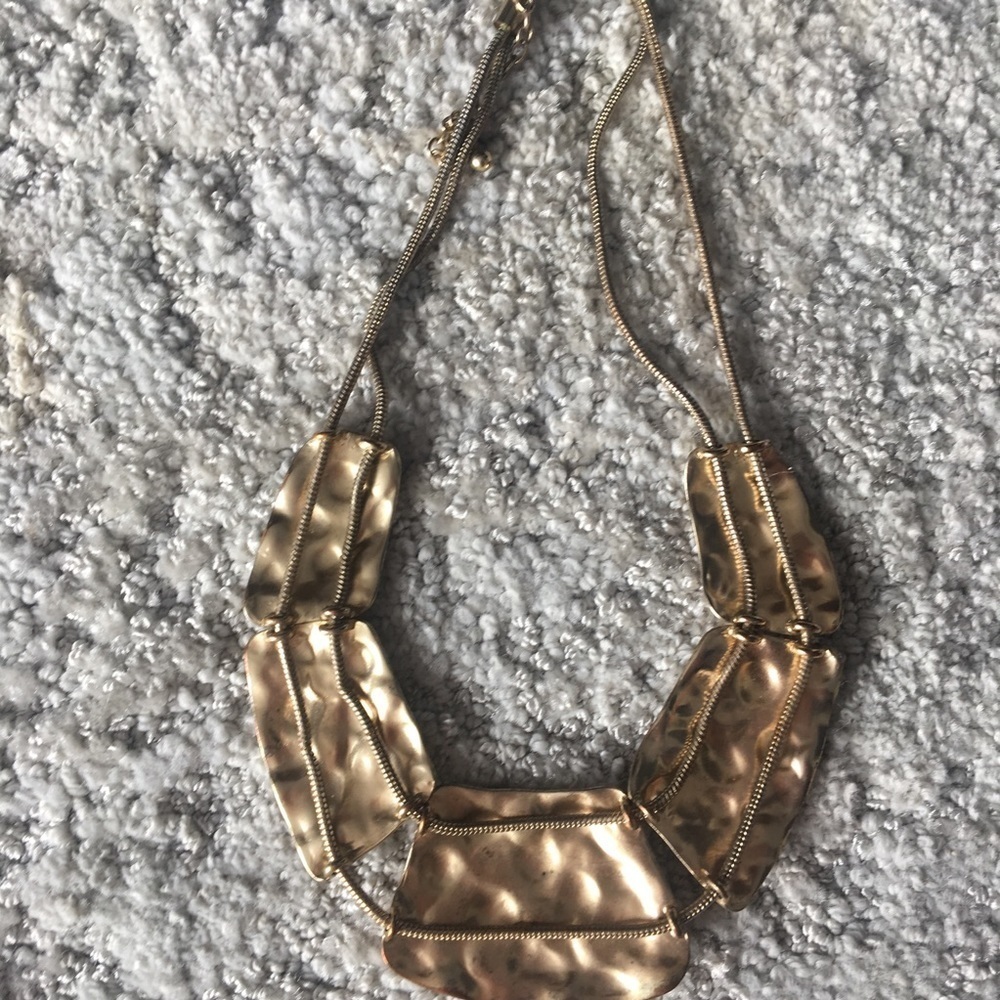 🏆 Gold short necklace - Picture 5 of 6